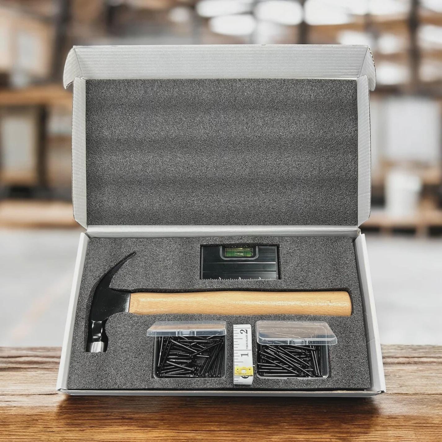 Personalized Hammer Gift Set – Engraved Tool for Dad Grandpa Groomsmen and Handymen